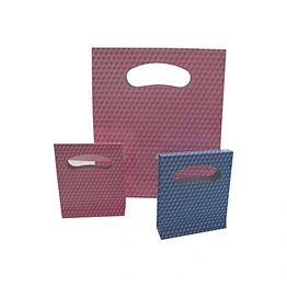 China wholesale die cut bag paper gift bag