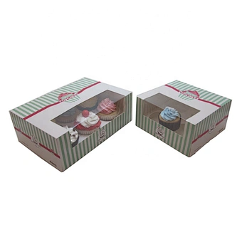 Custom Made High Quality Cupcake Box Wholesale