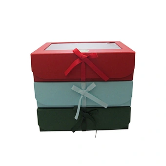 Luxury wedding favor cake presentation gift boxes