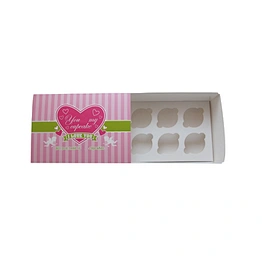 Drawer cupcake sliding paper box for sale wholesale