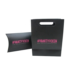 Wholesale Hair Extension Packaging Pillow Box And Bag