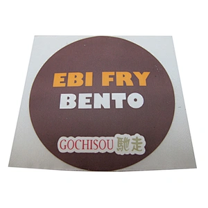 full color printing round paper label sticker