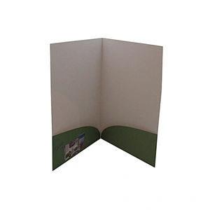 Factory Custom Logo Printing A4 A5 File Folders with Pocket Document Presentation