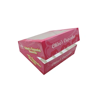 Smart food grade cake cupcake boxes window