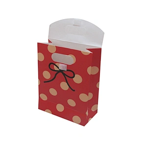 China wholesale die cut bag paper wedding bag