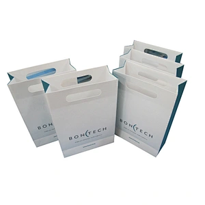 Custom Printed Paper Shopping Bag With Handle Packaging