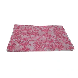 Pink flower 17gsm gift tissue paper