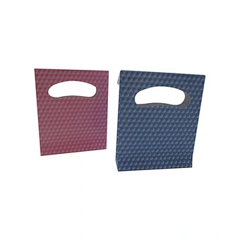China wholesale die cut bag paper gift bag