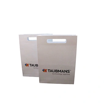 Custom Printed Paper Shopping Bag With Handle Packaging