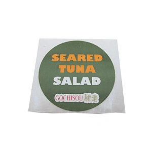 full color printing round paper label sticker