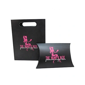 Wholesale Hair Extension Packaging Pillow Box And Bag