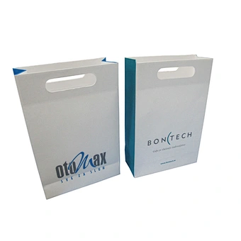 Custom Printed Paper Shopping Bag With Handle Packaging