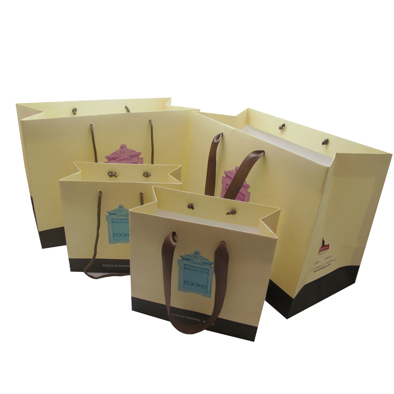 Dongguan customized new design guangzhou paper bags