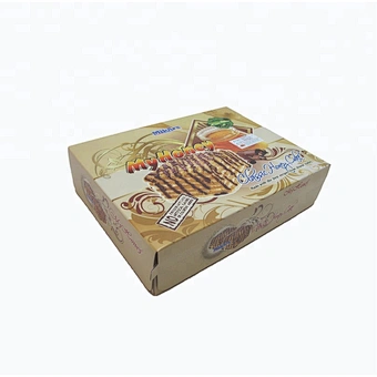 Custom printed paper fast food packaging box