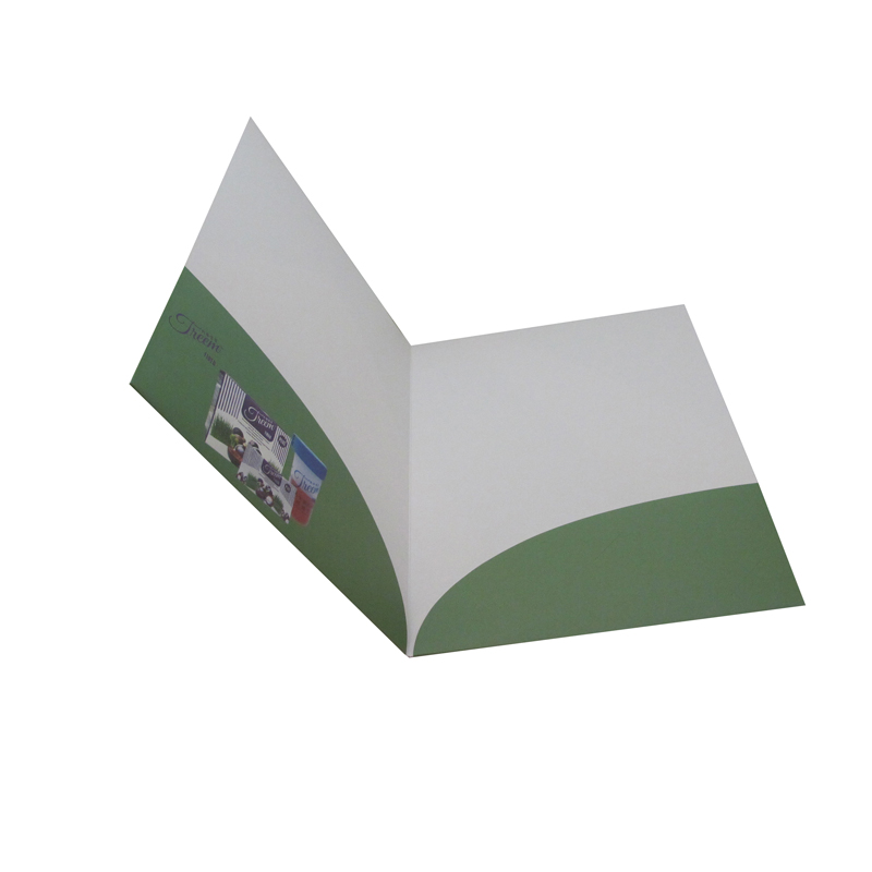 Factory Custom Logo Printing A4 A5 File Folders with Pocket Document Presentation
