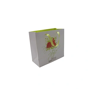 Large Gift Bag Wholesale with Ribbon OEM Shopping Bag
