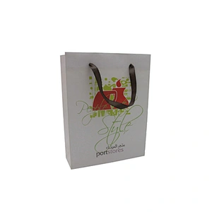 Large Gift Bag Wholesale with Ribbon OEM Shopping Bag