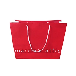 Custom printed recycled eco-friendly paper bag for clothes