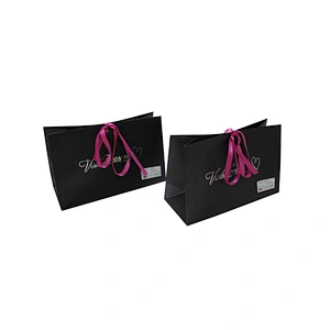 Hot sale logo printing paper bag for clothes