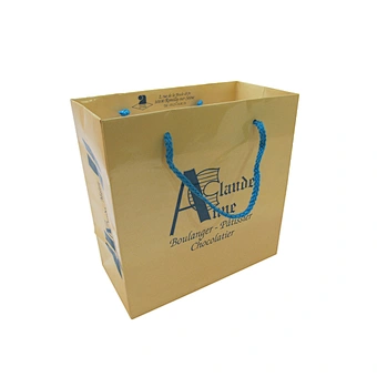 Made in China logo printed bulk paper bag for clothes