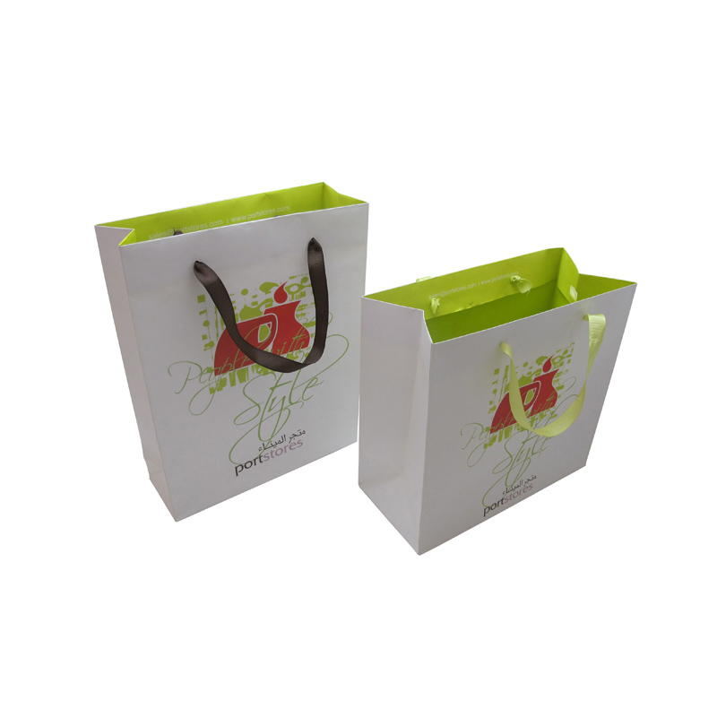 Large Gift Bag Wholesale with Ribbon OEM Shopping Bag