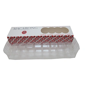 Colorful printed Macaron packaging box good quality