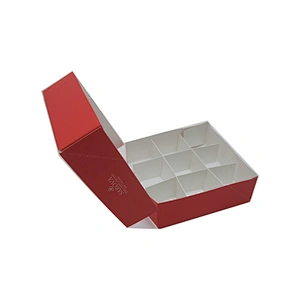 Custom luxury mooncake packaging box with insert