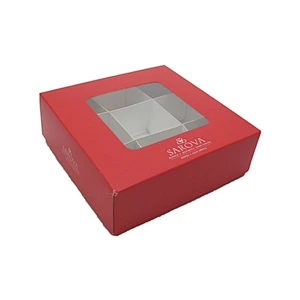 Custom luxury mooncake packaging box with insert