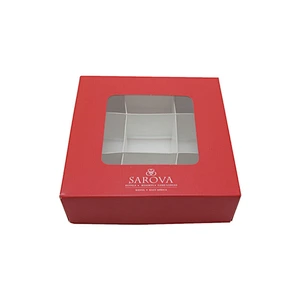 Custom luxury mooncake packaging box with insert