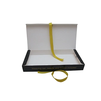 Custom hair extension weave packaging box