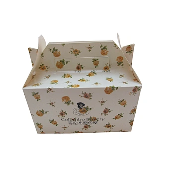 2022 New takeaway cake box with window