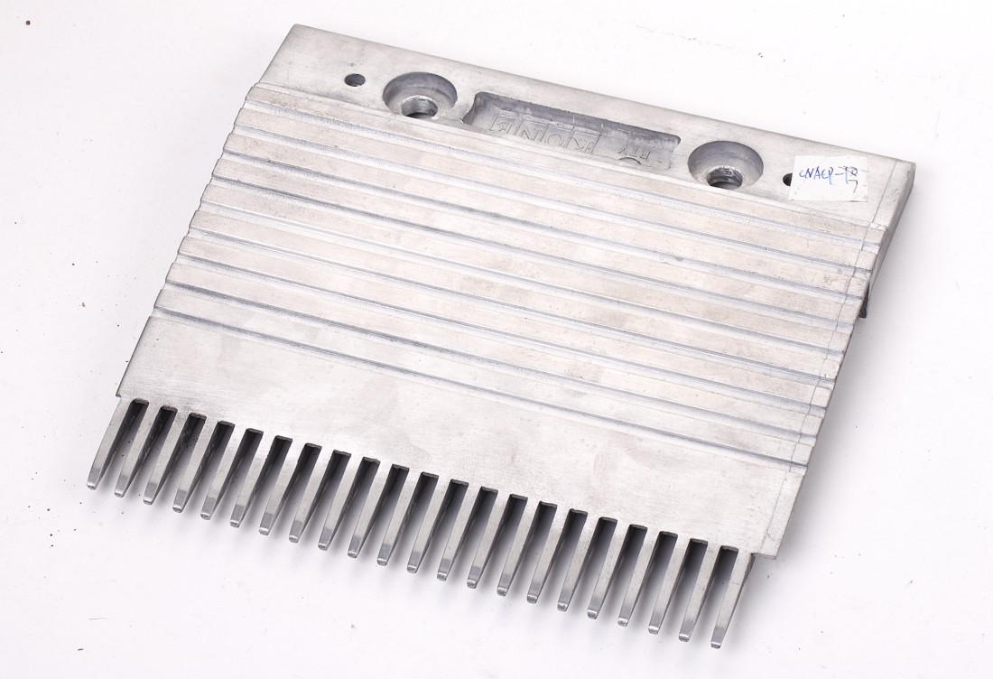 Escalator Aluminum Comb Plate