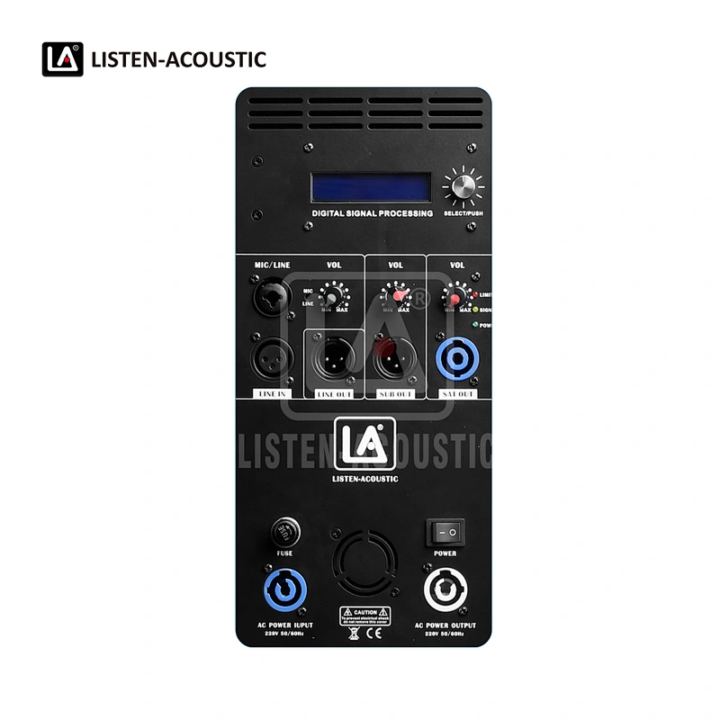 Integrated Amp Kit RMS 500W Class D Amplifier S1-210D Amp