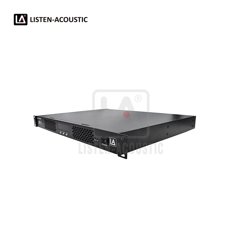 Class D 1U Rack Amplifier with DSP
