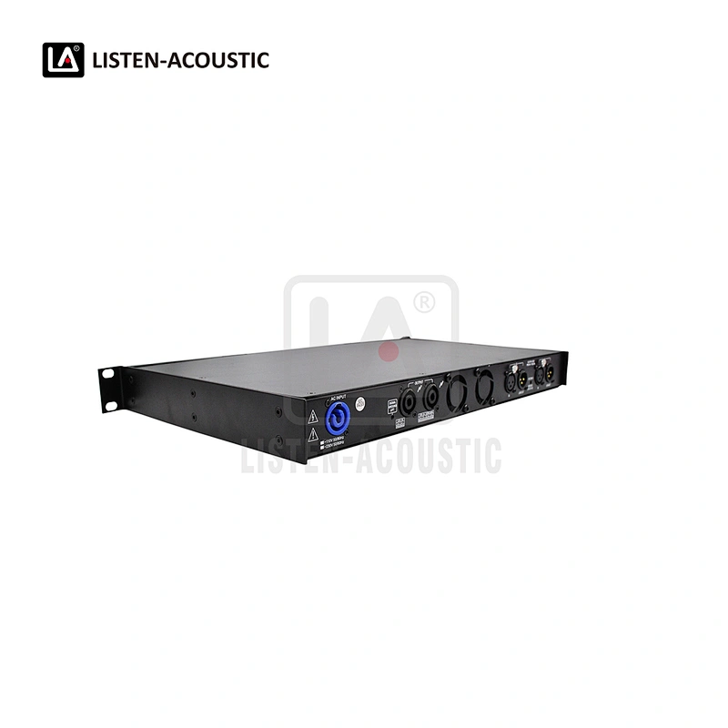 Class D 1U Rack Amplifier with DSP