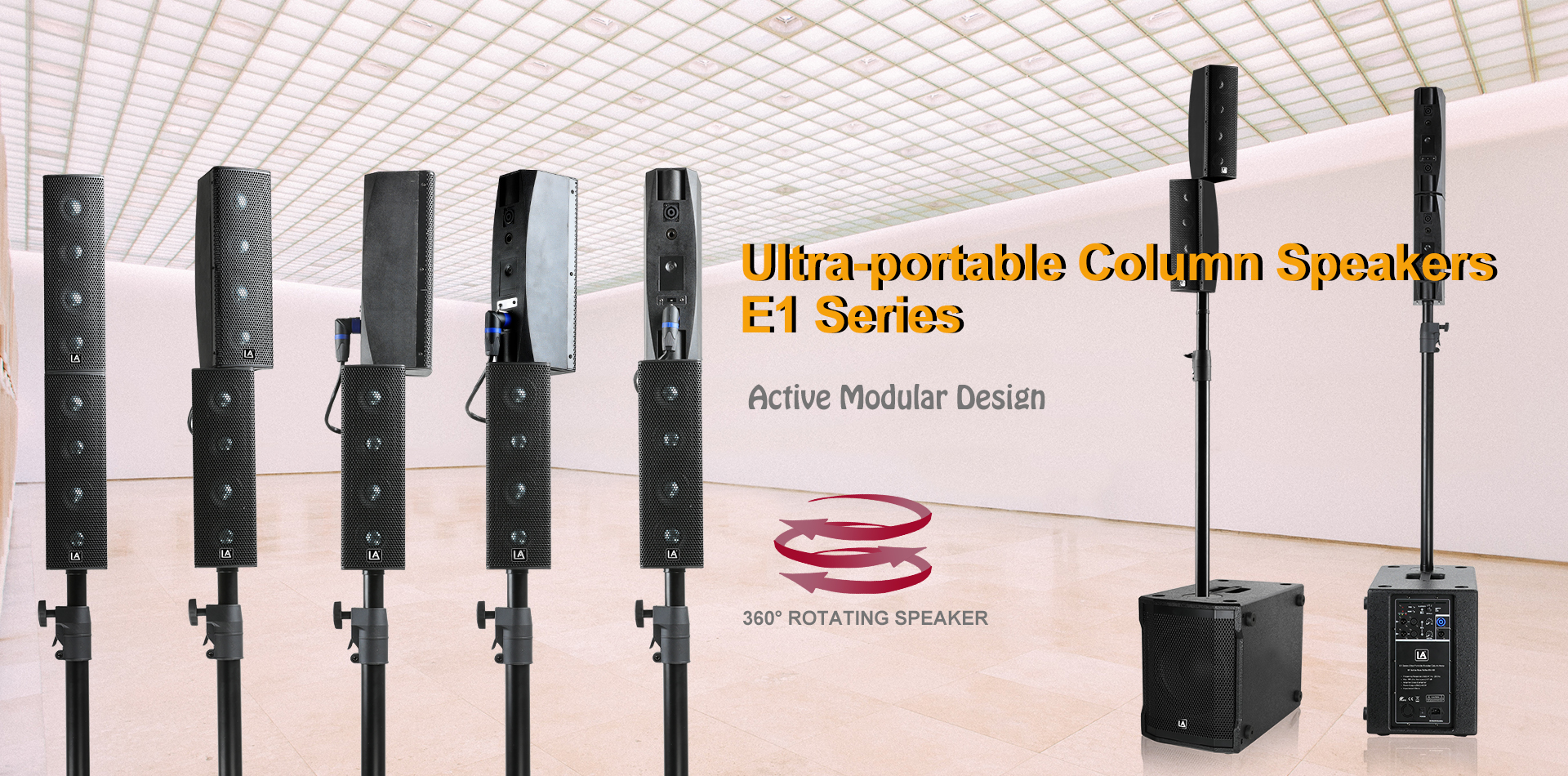 Portable Column Speakers,Professional Audio,stage sound,PA Systems