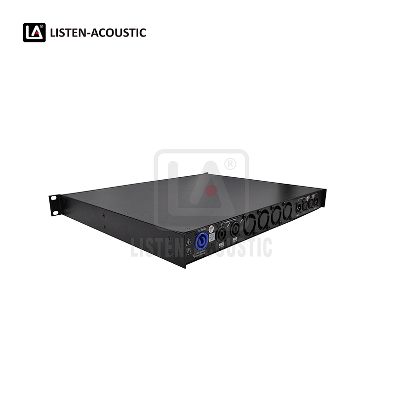 Class D 1U Rack Amplifier with DSP
