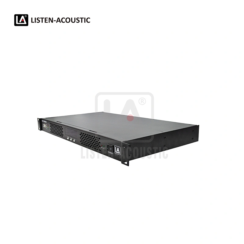 Class D 1U Rack Amplifier with DSP