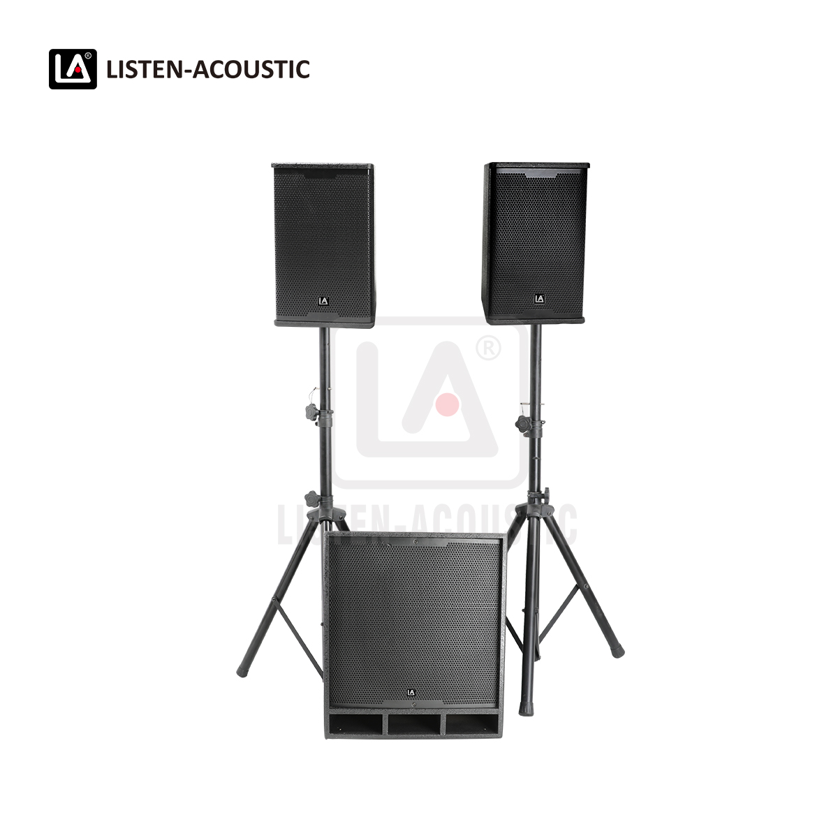 SM-1100 Compact 2.1 Active PA System With DSP