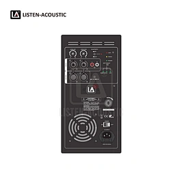 Class-D Mono Subwoofer Amp RMS 750W with onboard DSP  7501.1-DSP1