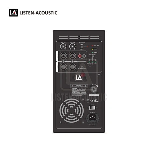 Class-D Mono Subwoofer Amp RMS 750W with onboard DSP  7501.1-DSP1