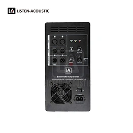 Class-D Mono Subwoofer Amp RMS 1200W with DSP Preset Modes 1200SM-DSP1-3