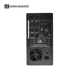 Class-D Mono Subwoofer Amp RMS 1200W with DSP Preset Modes 1200SM-DSP1-3