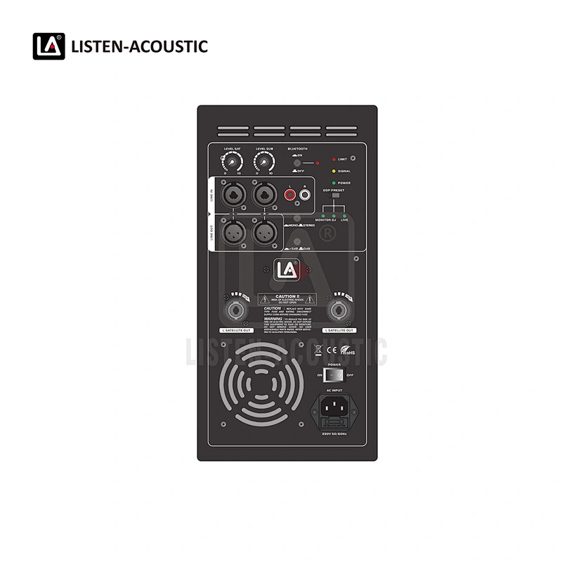 Combo 2.1 Class-D Amp with DSP Preset Modes RMS 900W 9002.1-DSP1