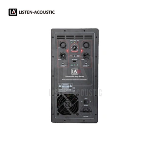 Class-D Mono Subwoofer Amp RMS 1200W with DSP Preset Modes 1200SM-DSP1-2