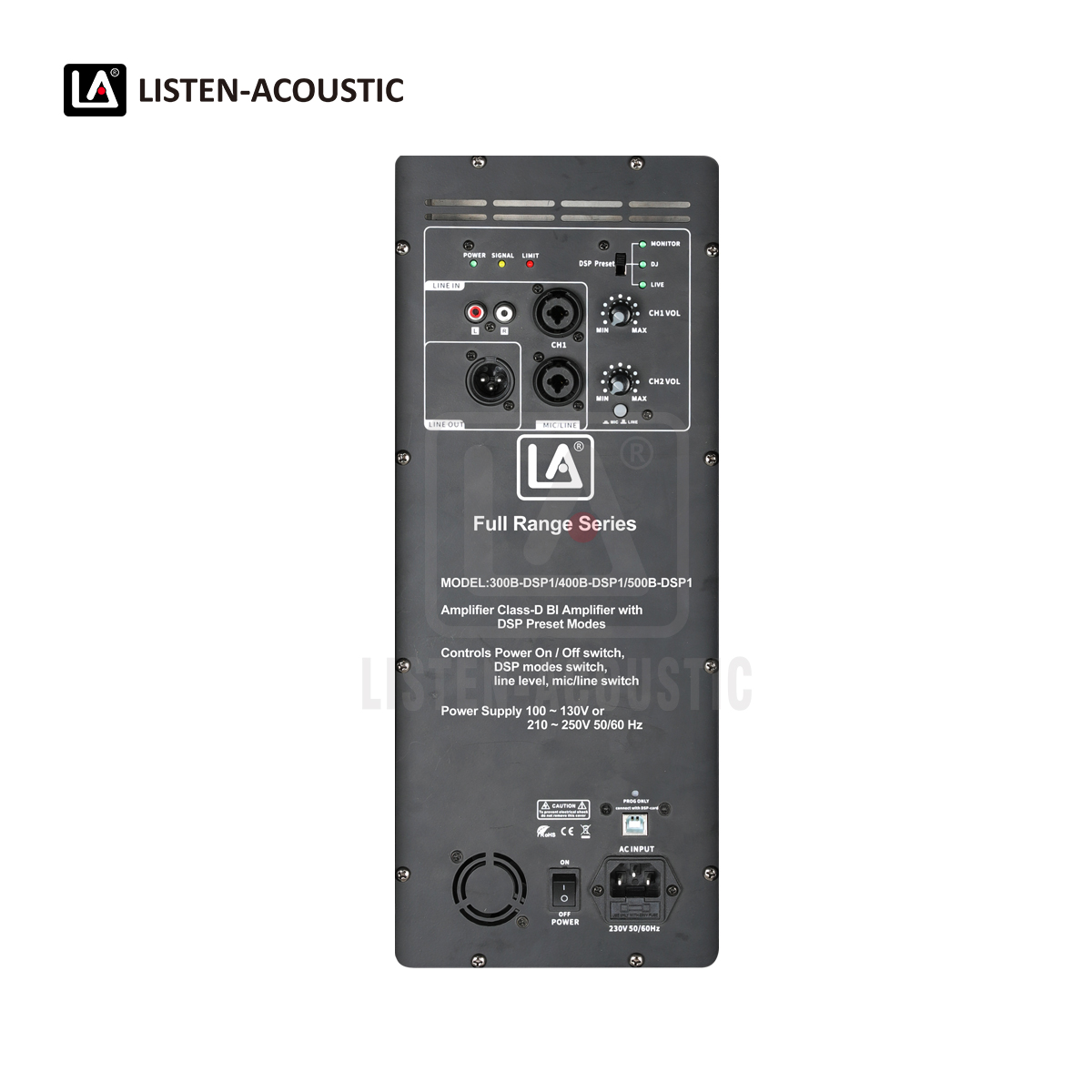 Integrated Amp Kit  Class D Amplifier with Optional RMS300-500W