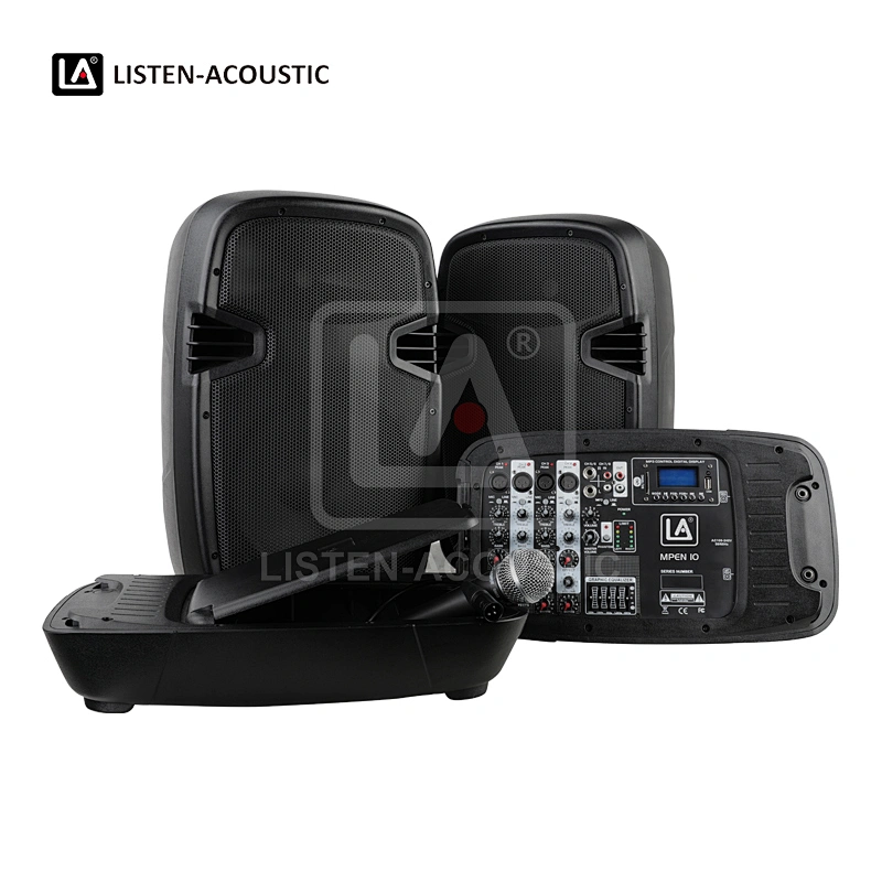 MPEN-10 Dual 10 Inch All-In-One Portable PA System