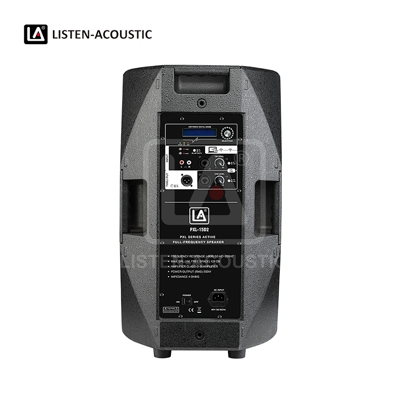 PXL-15D2 15 Inch Active 2-Way Full Range Speaker With DSP