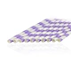 Wholesale biodegradable stripes decorated paper straw packaging printing logo custom paper straws package organic straws