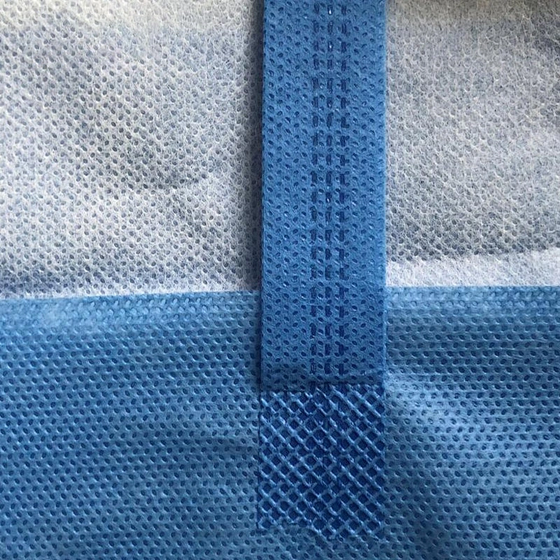 Medical Protective Clothing Waterproof Disposable PP Isolation Surgical Gowns